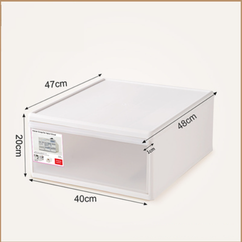 Popular wardrobe drawer storage box [width 40cm*height 20cm] [total depth 48cm]