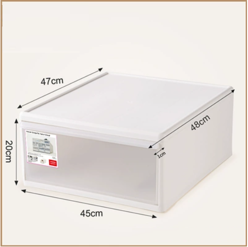 Popular wardrobe drawer storage box [width 45cm*height 20cm] [total depth 48cm]