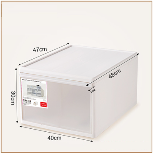 Popular wardrobe drawer storage box [width 40cm*height 30cm] [total depth 48cm]