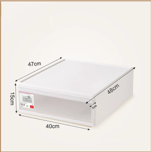 Popular wardrobe drawer storage box [width 40cm*height 15cm] [total depth 48cm]