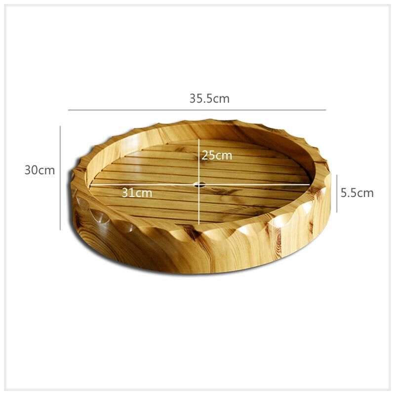 Popular sashimi sushi plate cooking container (oval medium size 35.5x30cm)
