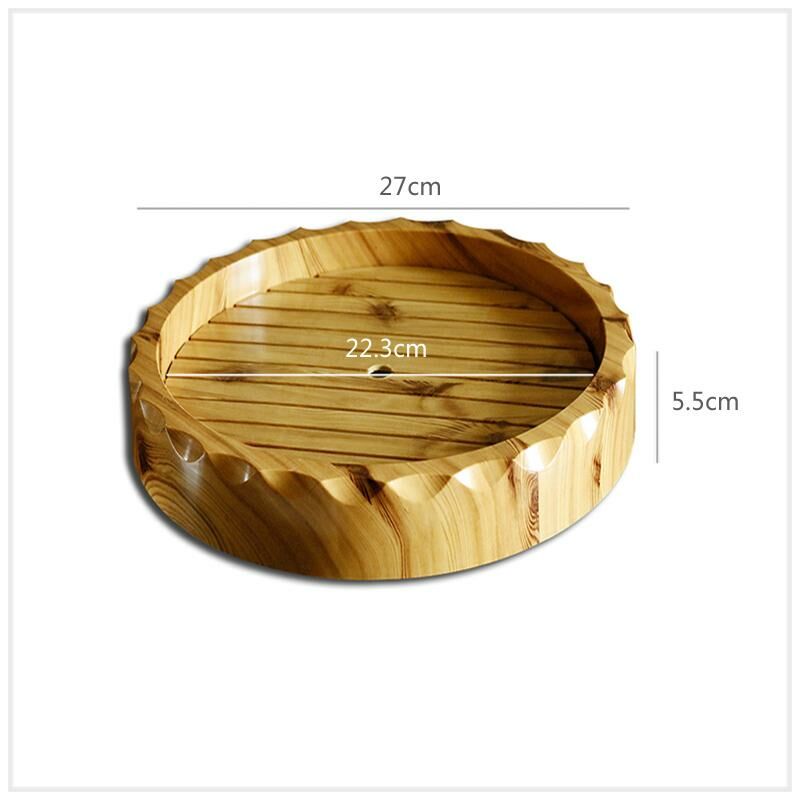 Popular sashimi sushi plate cooking container (round small size 27x27CM)