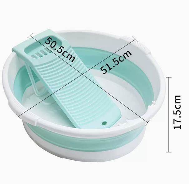 Hot style (green white - extra large) folding laundry tub