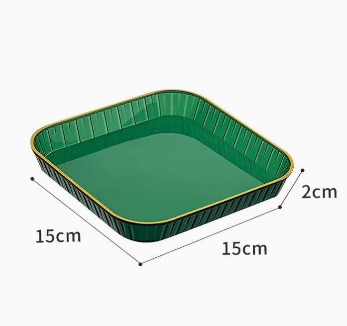 爆款（ 透明黑【8個裝】）吐骨碟 垃圾盤 吐骨盤 