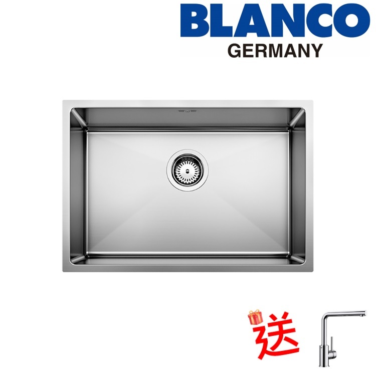 Blanco "Quatrus R15 600-U" 200039 Stainless Steel kitchen sink with Waste Kit