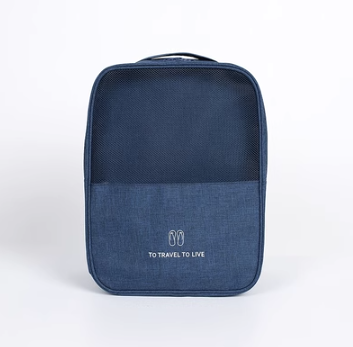 New shoe storage bag (navy blue)