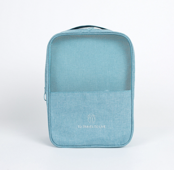 New shoe storage bag (fog blue)