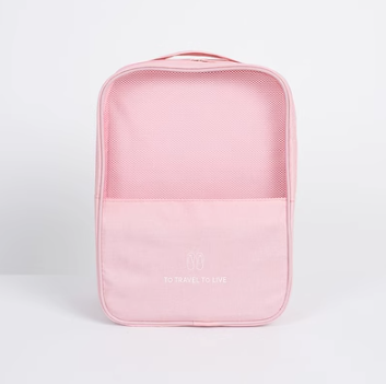 New shoe storage bag (pink)