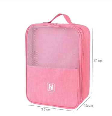 New shoe storage bag (larger pink)
