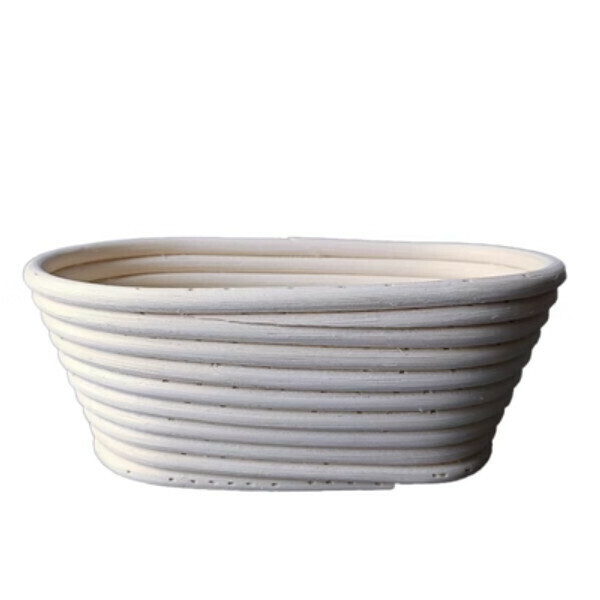 熱推創意手工籐編法式麵包籃（橢圓形21cm寬14cm高8cm）