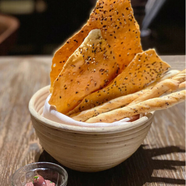 熱推創意手工籐編法式麵包籃（圓形20cm高8cm）