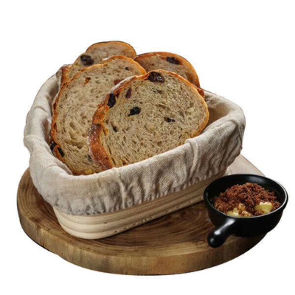 熱推創意手工籐編法式麵包籃（三角形23cm高8cm）