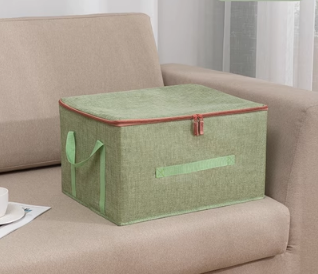 Hot push storage box (green) (extra large size 48*37*31CM)