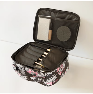 Hotly recommended cosmetics storage bag (Type A--New upgrade--Black Crane)