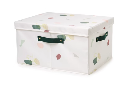 Hot push storage box (forest green) (extra large/XL size: length 50*width 40*height 30cm)
