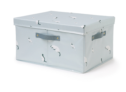 Hot recommendation storage box (Dream Blue) (extra large/XL size: length 50*width 40*height 30cm)
