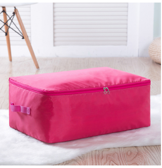 Hot recommendation Oxford cloth cotton quilt storage bag (rose red) (extra large 70*50*30cm)