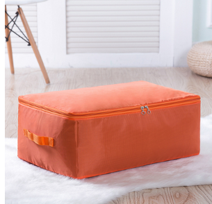 Hot recommendation Oxford cloth cotton quilt storage bag (orange) (extra large 70*50*30cm)