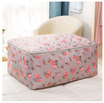 Hot recommendation Oxford cloth cotton quilt storage bag (grey rose) (extra large 70*50*30cm)