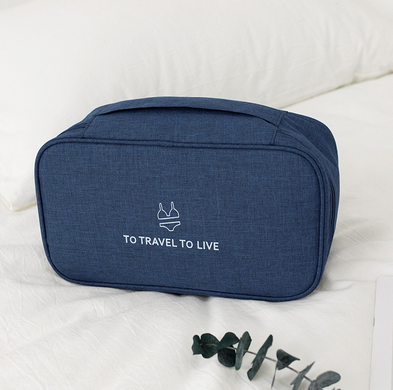 Popular travel storage bag (navy blue - large capacity, no odor)