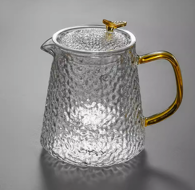New style teapot ([1000ML] Hammer pattern teapot)