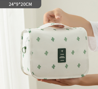 New travel storage bag ([Upgraded model] White Cactus)