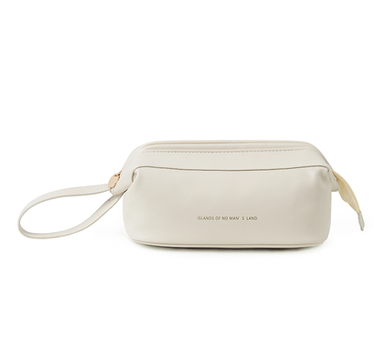 New cosmetics storage bag (Yunduo bag [cream white]--single layer)
