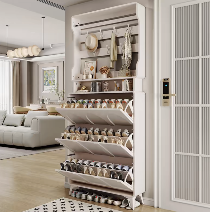 天極 玄關櫃一體簡易鞋架