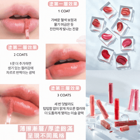 【現貨】【最心動嫩唇滋潤之選💓】#01-04 ROM&ND DEWY·FUL WATER TINT 露水光唇釉🍬