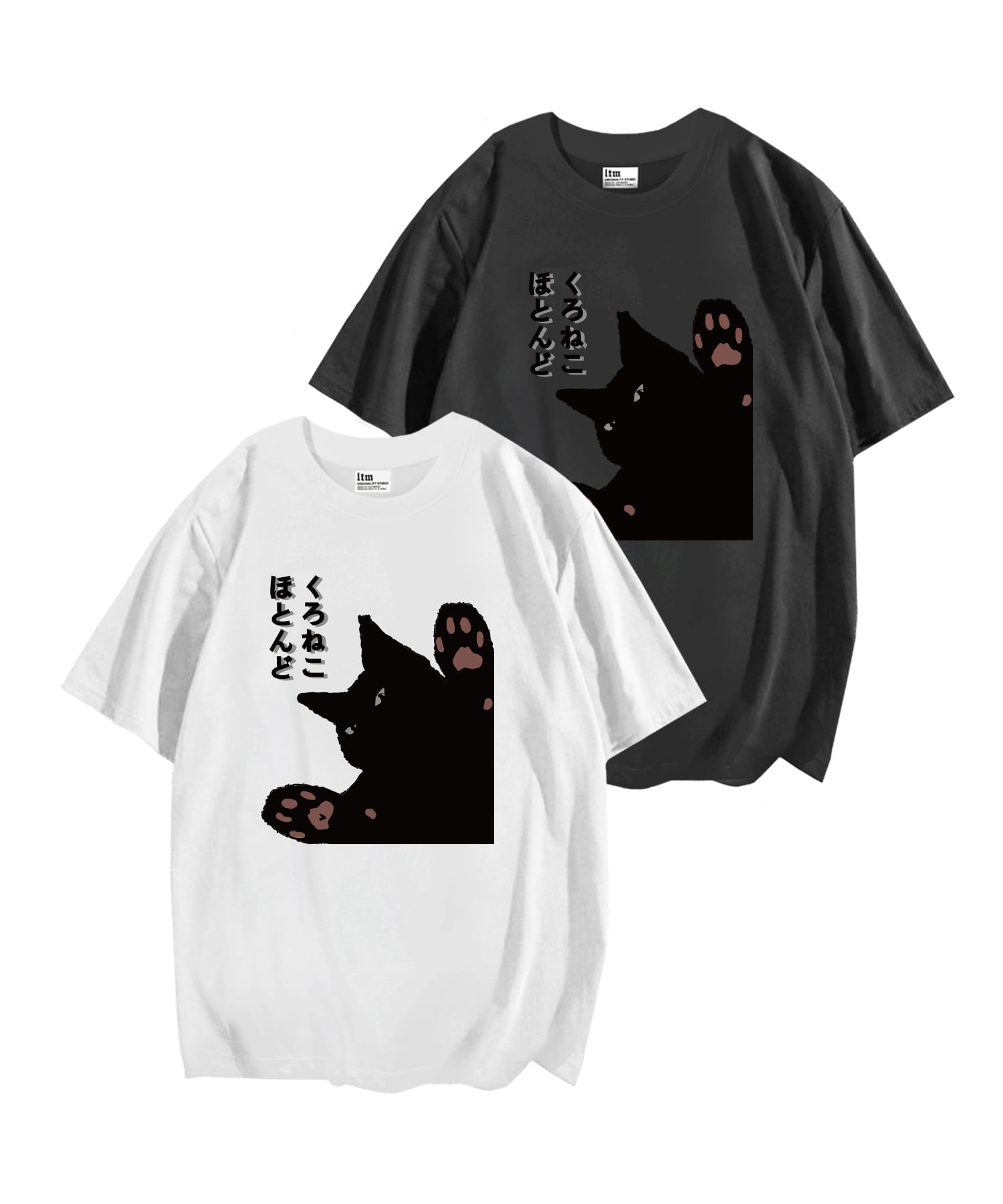 LIKE THE MOST Kouroneco Over T-Shirt ( 2 Colours )