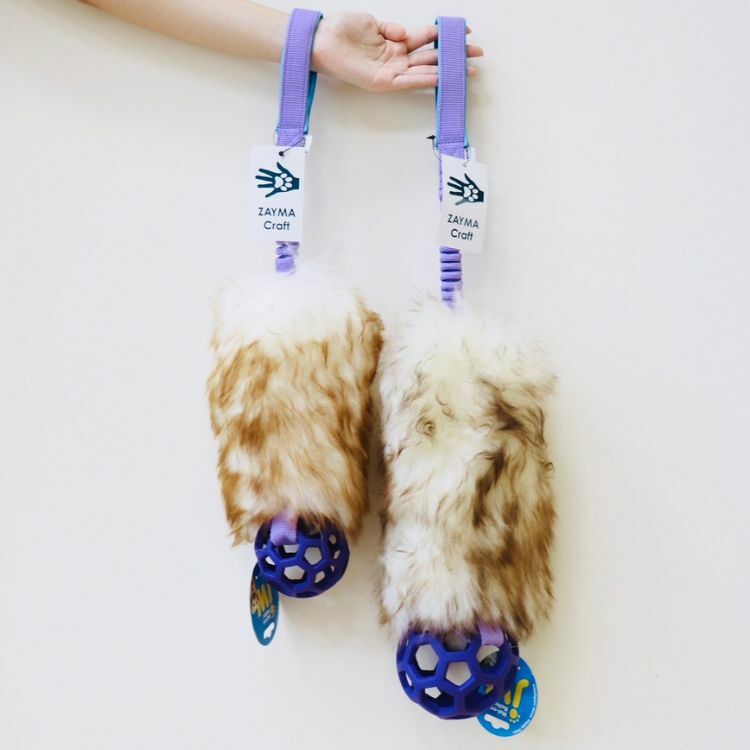 Zayma｜手工羊毛蹦極拉扯繩 + JW Hol-EE球（適合所有犬型）