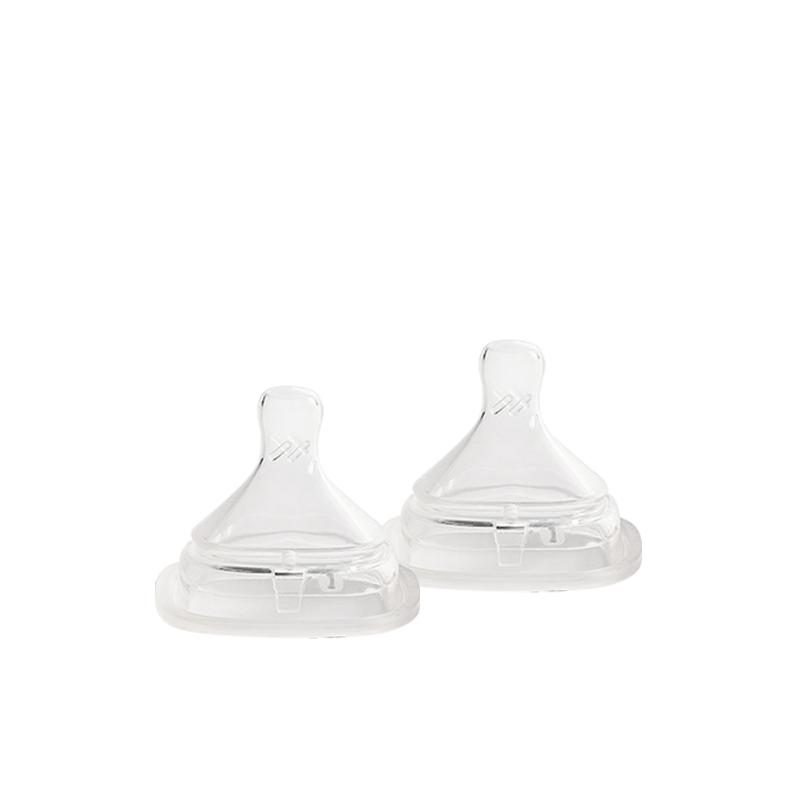 hegen 防脹氣真實擬乳智慧奶嘴二入