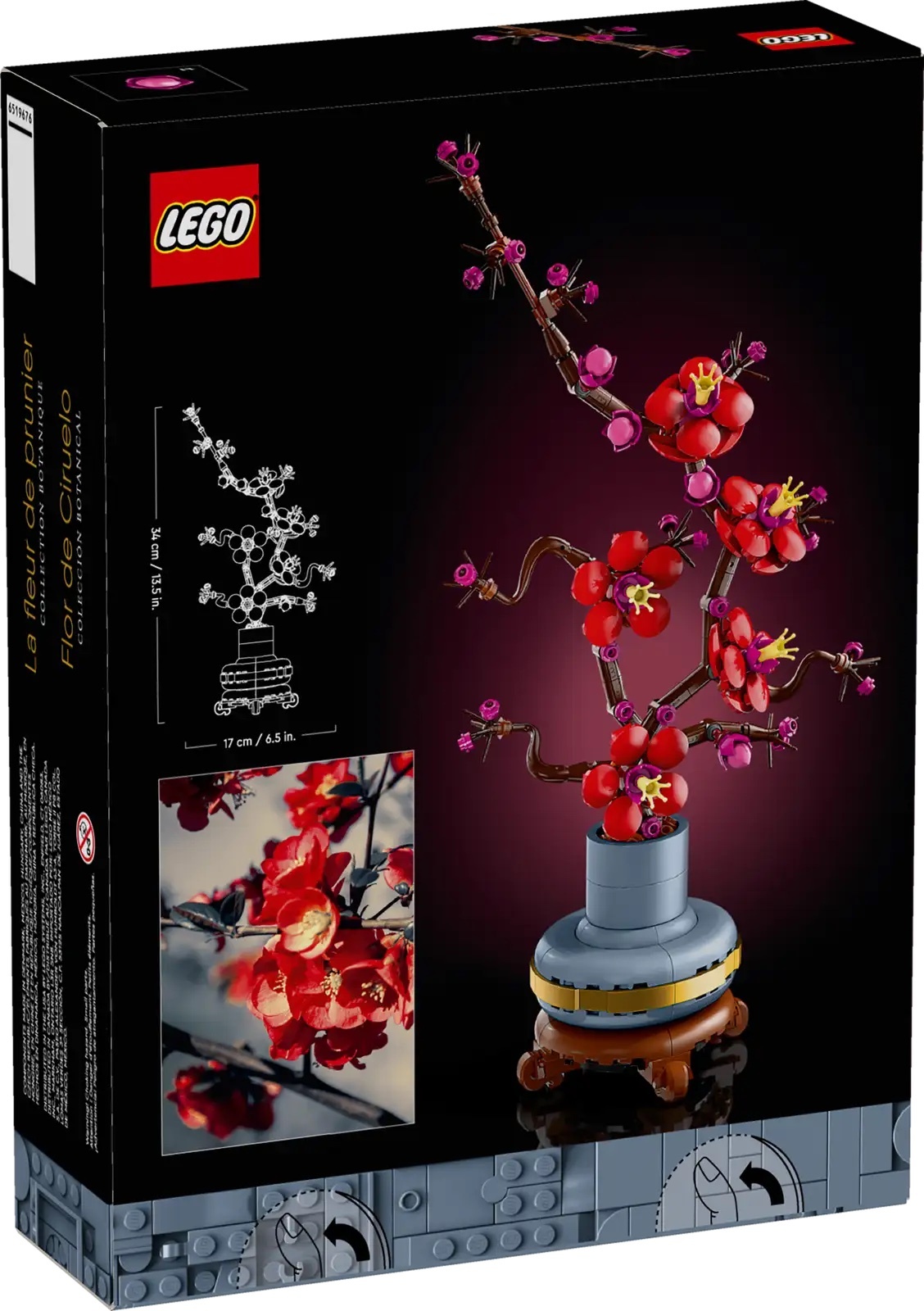 [飛米樂高積木專賣店] LEGO 10369 icons- Botanicals-梅花
