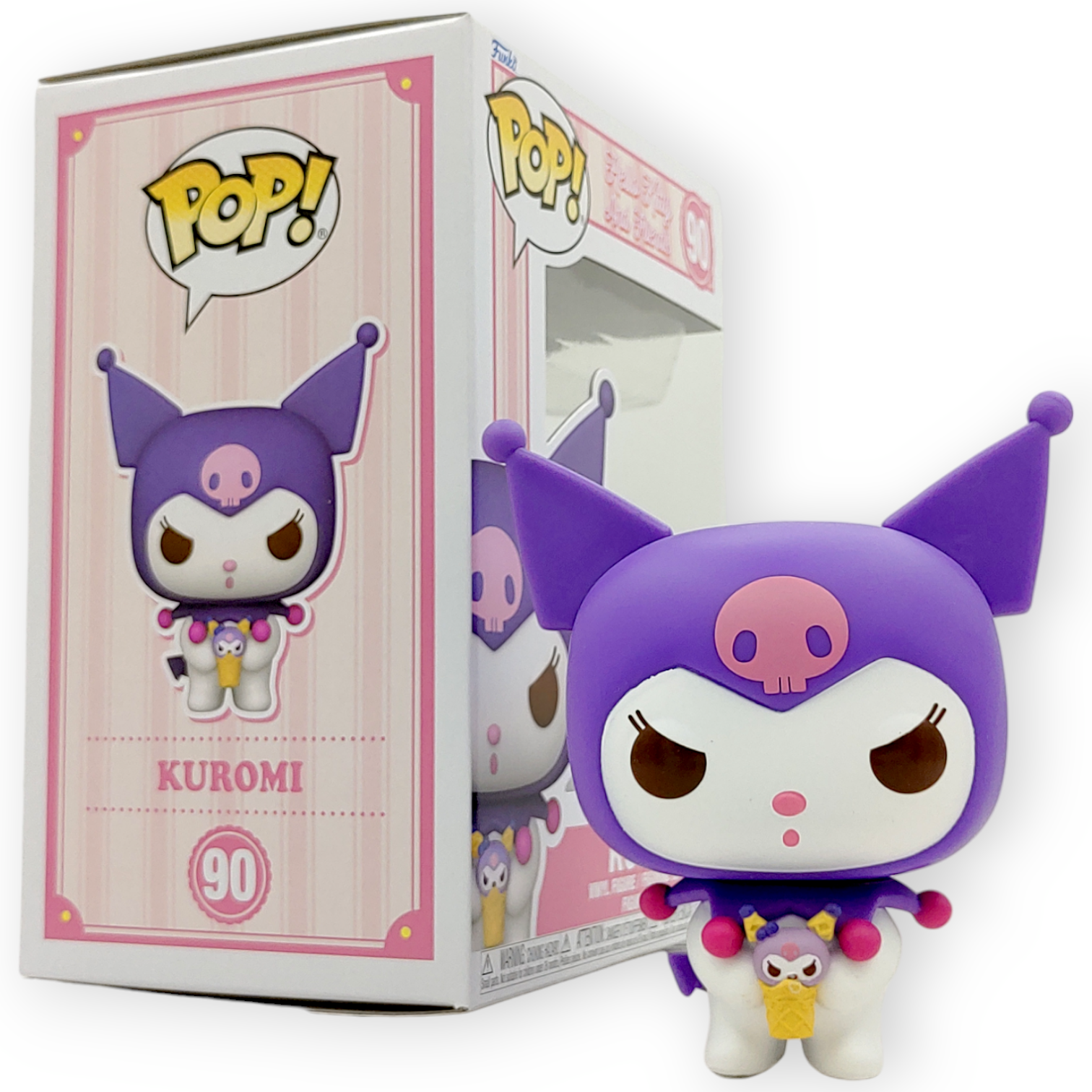 FUNKO POP<Hello Kitty and Friends>Kuromi可羅米_甜品-No.90