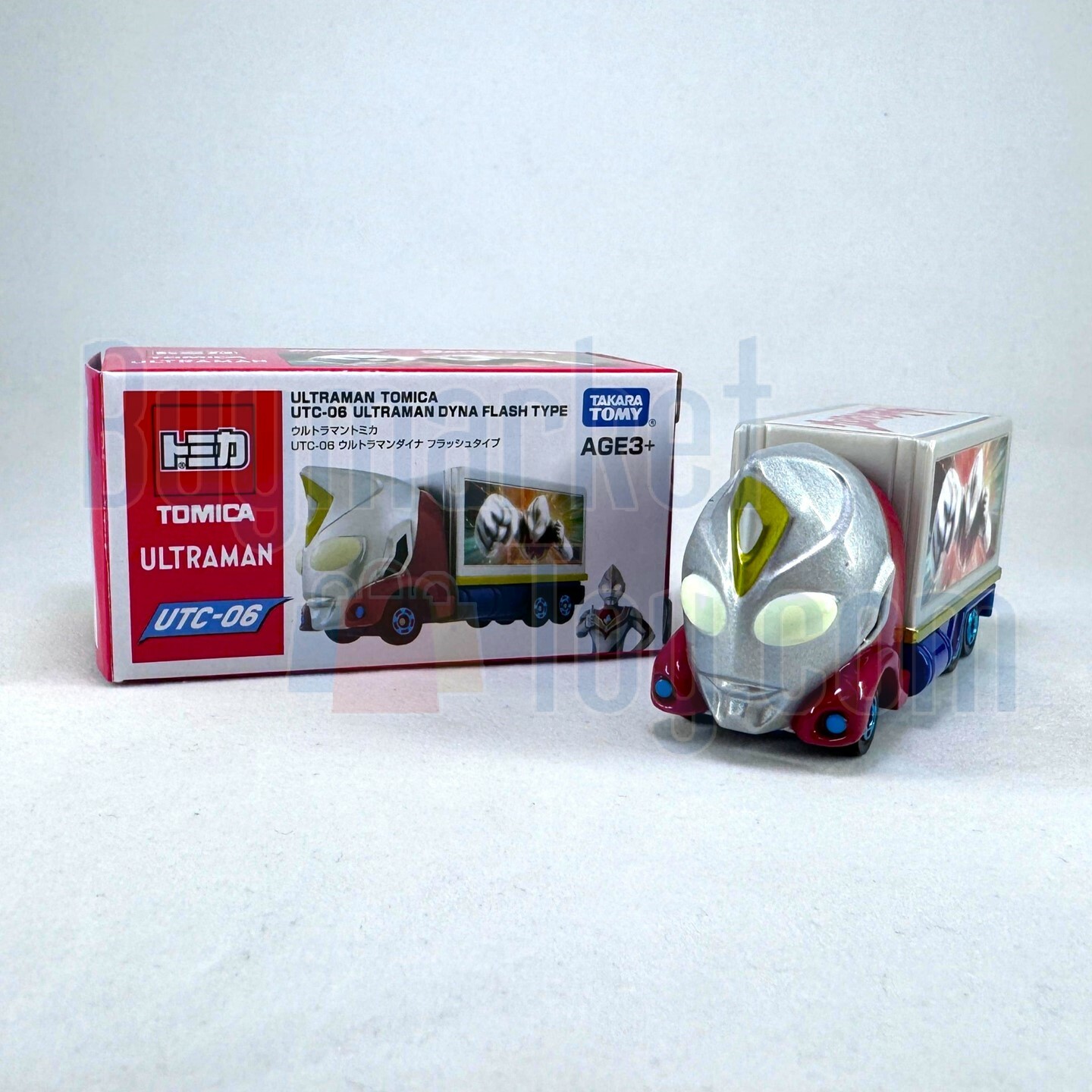 Takara Tomy Tomica-Ultraman 超人 UTC-06 超人帝拿閃光型閃光形態 Ultraman Dyna Flash Type (亞洲版本)