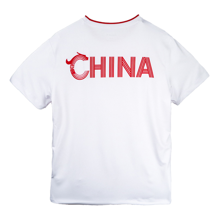 中國香港運動印花T恤