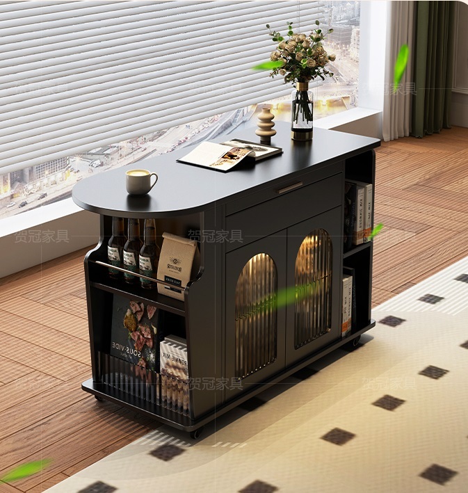 賀冠 小型升降可移動沙發側邊櫃