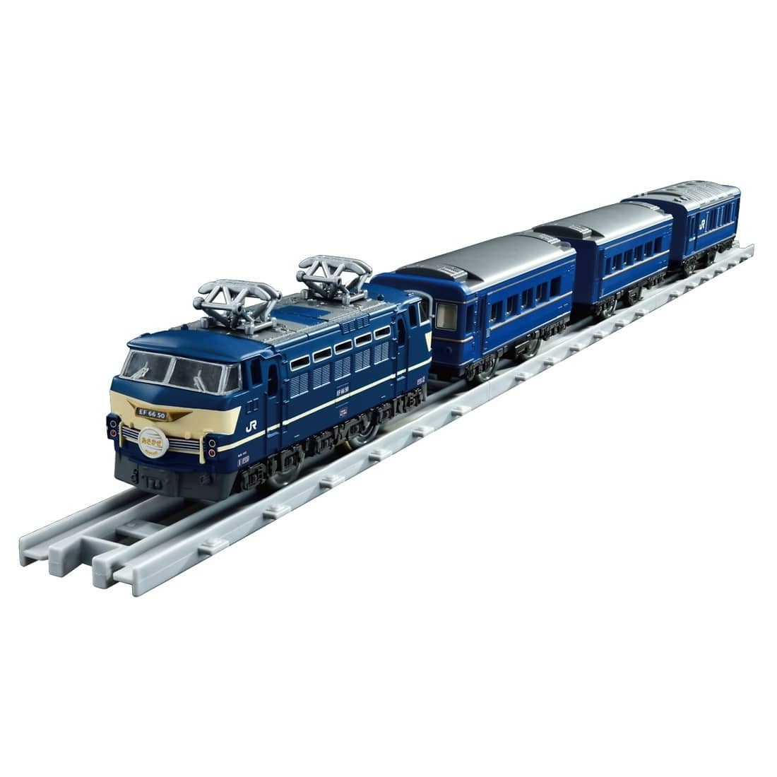Takara Tomy Plarail Train-Real Class Express SleepingCars Blue Asakaze 朝風號特快寢車