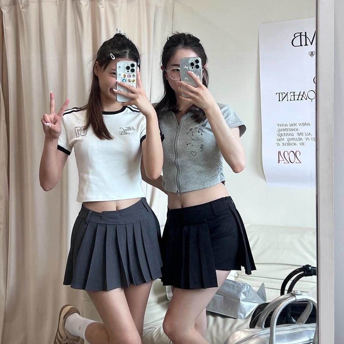 擊中甜妹的心百褶裙