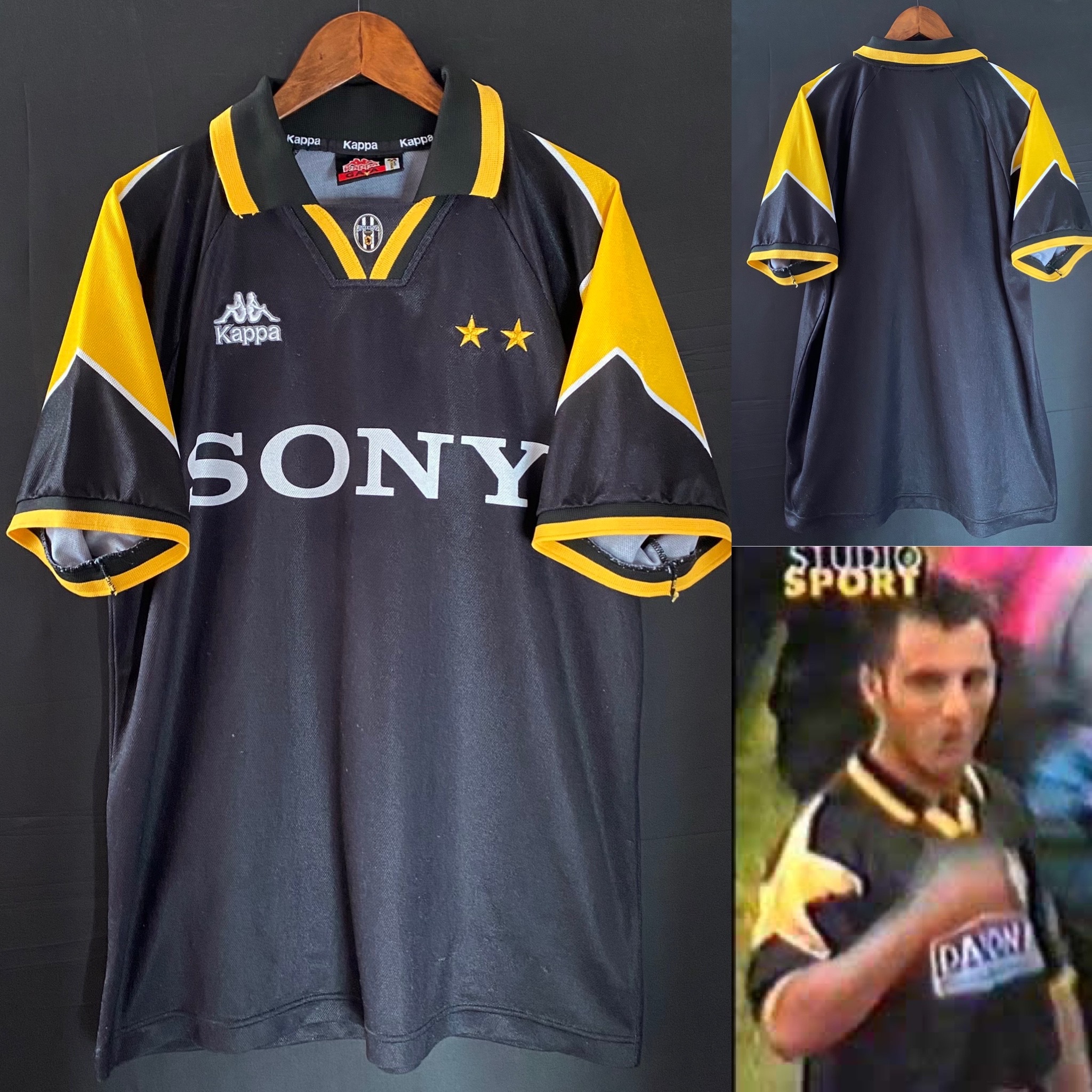 Juventus 1995-1996 Kappa Third Shirt