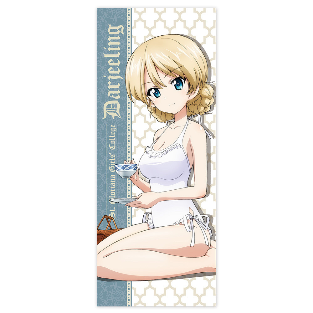 Cospa 0805 ダージリン ハイブリッドフェイスタオル 白水着Ver. [ガールズ＆パンツァー 最終章]