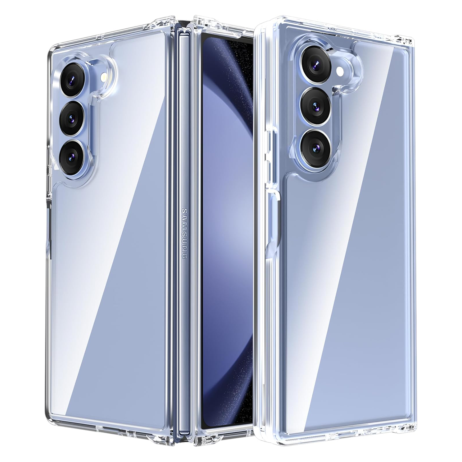 【Fold 6 現貨】XPRO - Clear Lite - Samsung Fold 7 一體式透明防撞手機硬殼