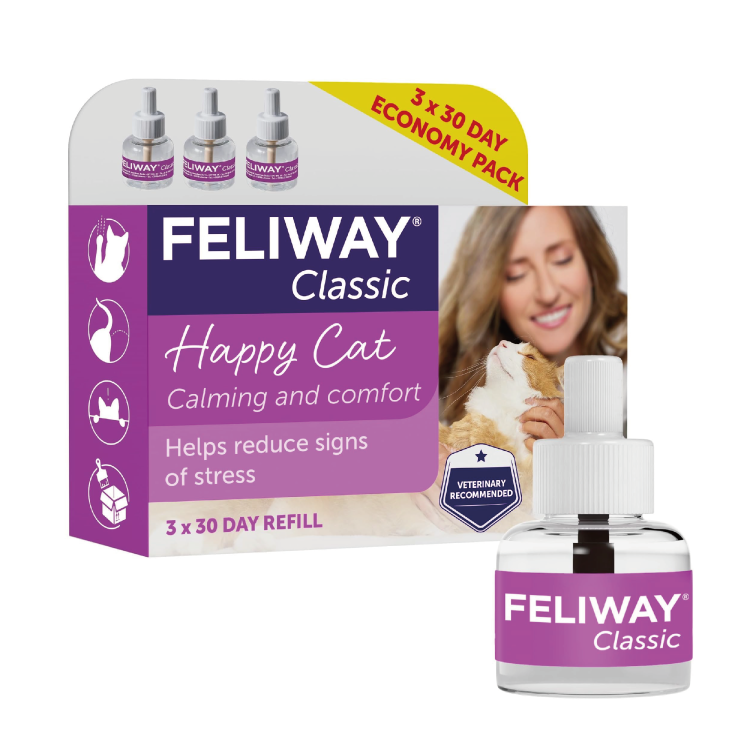 Feliway Classic Refill 貓咪情緒安定香薰 (補充裝 48ml X 3支)