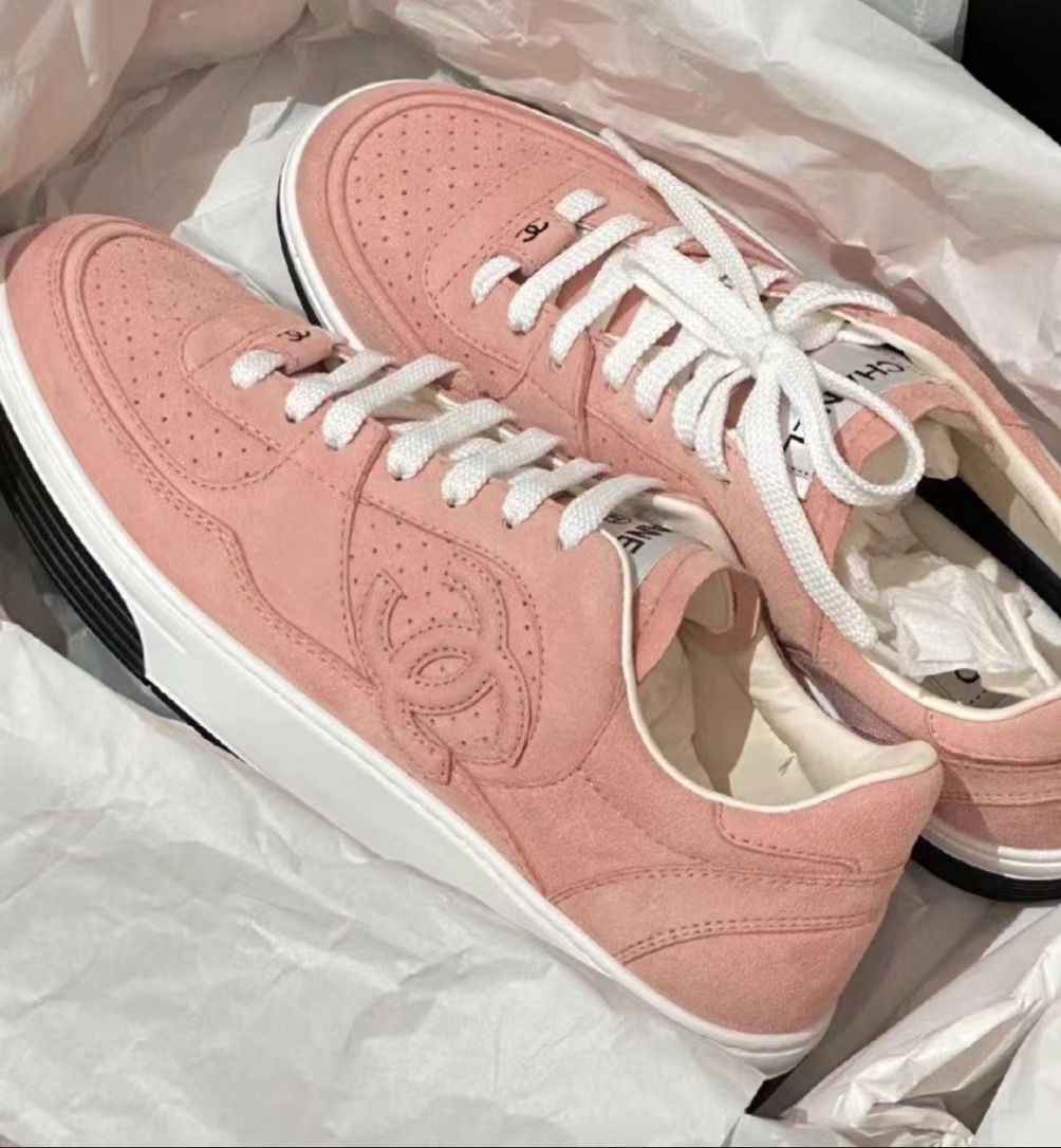 Chanel 粉色波鞋 -M