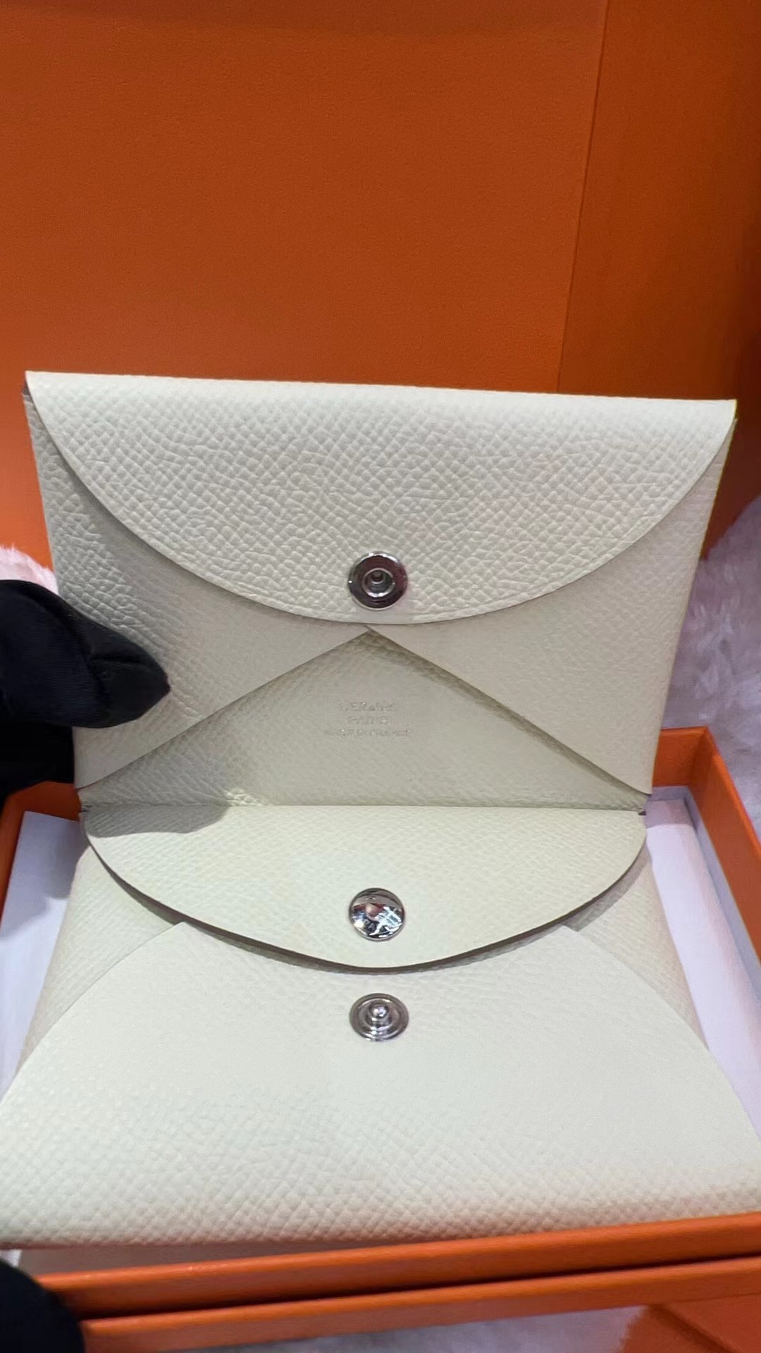 Hermes 淡黃色Bastia -M