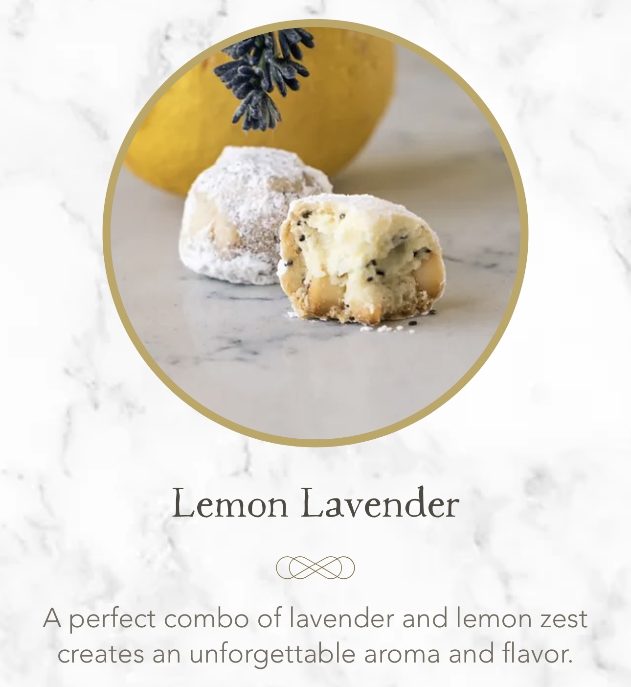 PS I LOVE YOU 曲奇波波 -  Lemon Lavender（檸檬薰衣草）