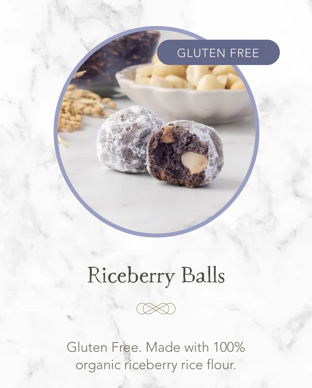 PS I LOVE YOU 曲奇波波 - Riceberry Balls （藍莓）