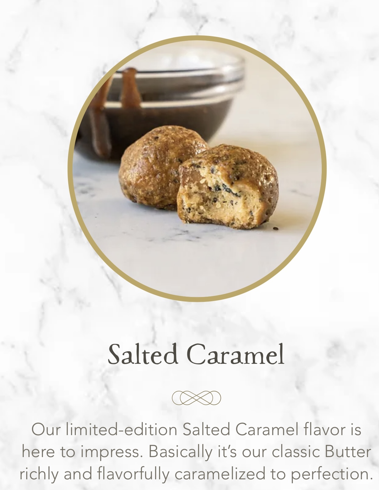 PS I LOVE YOU 曲奇波波 -  Salted Caramel（海鹽焦糖）