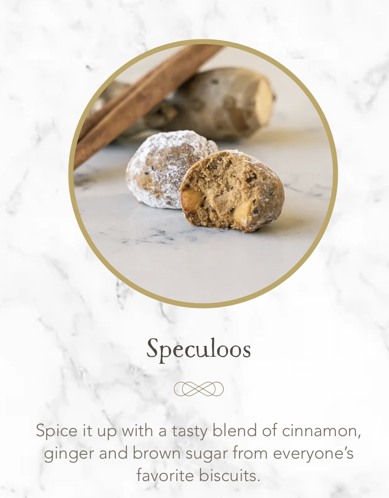 PS I LOVE YOU 曲奇波波 -  Speculoos（肉桂生薑）