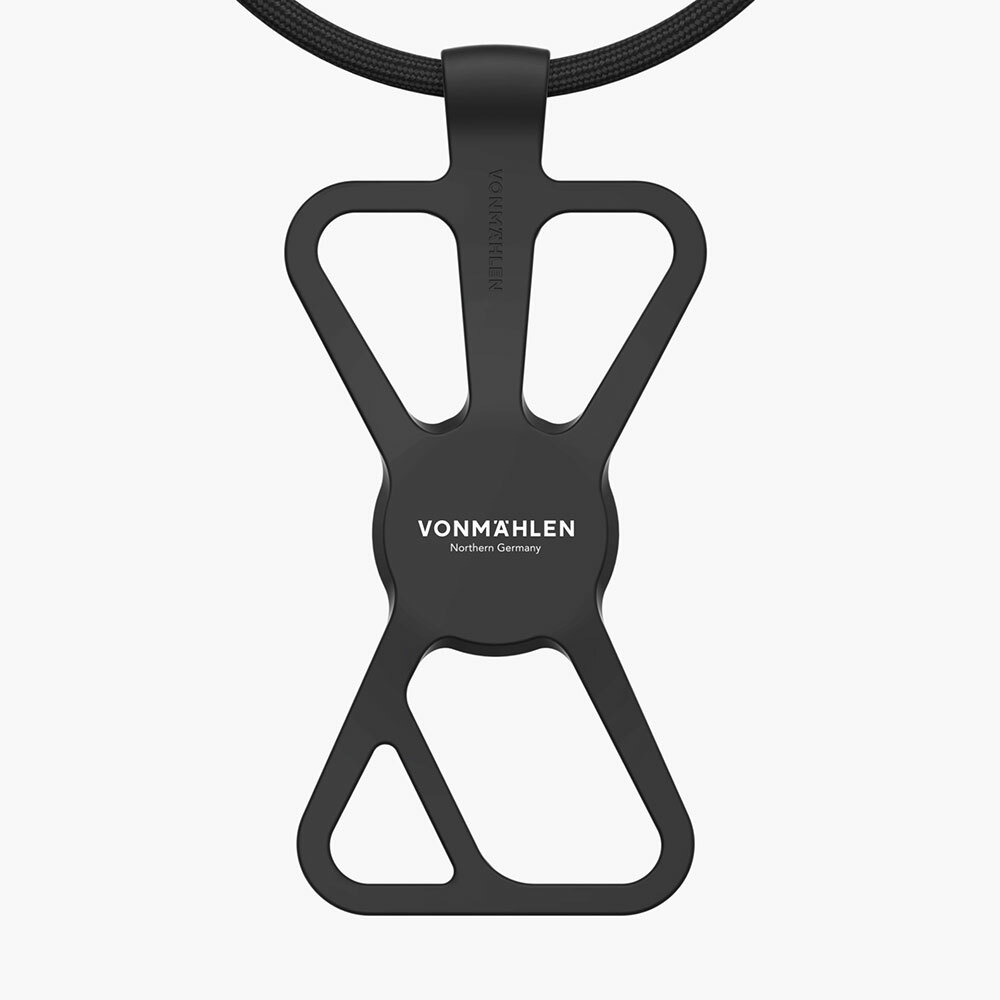德國VONMÄHLEN 可調式手機掛繩 (黑)